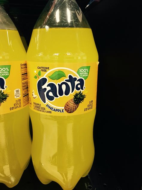 Love pineapples Fanta Fruit Twist Aesthetic, Fanta Drink Aesthetic, Pineapple Fanta, Pineapple Perfume, Coconut Pineapple Bath And Body Works, Boba Drink, Fanta Can, Nostalgic Candy, Fruit Kabobs