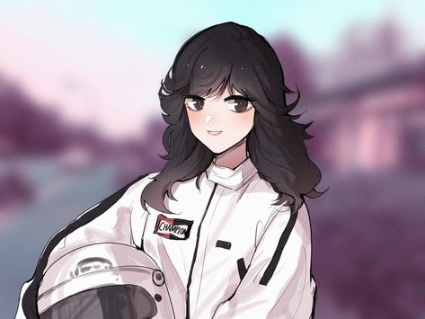 Anime Racer, Akina Nakamori, Car Racer, Fan Art, Anime, Quick Saves, Art