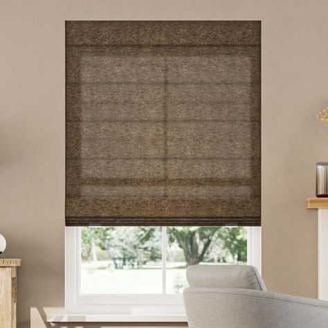 Enhance your home's comfort and relaxation with these cozy classic Roman shades. Explore a broad array of luxurious textures and colors for a satisfying choice. Roman Shades Plush - Grey, Select Blinds Dark Roman Shades, Classic Roman Shades, Fabric Roman Shades, Cordless Roman Shades, Add A Room, Select Blinds, Traditional Windows, Custom Roman Shades, Bamboo Shades