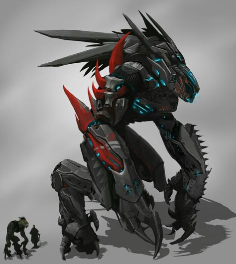 Possible study for Kalasag Robot Animal, Mech Design, Mech Suit, Cool Robots, Arte Robot, Titanfall, Robot Concept, Alien Concept Art, Futuristic Art