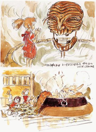 Ghibli Concept Art Collection 29 Ghibli Concept Art, Studio Ghibli Films, Art Studio Ghibli, Hayao Miyazaki Art, Miyazaki Hayao, Miyazaki Art, Studio Ghibli Characters, Ghibli Artwork, Studio Ghibli Movies