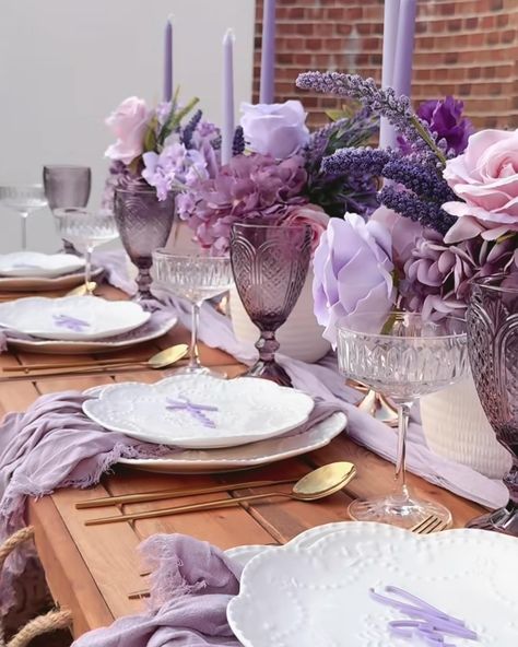 We really lilac you! 💜 This simply iconic spread was for a bridal shower 💍🚿 #wedding #brideinspiration #2025bride #bridetobe #inspo #centrepieces #weddingday #weddingdress #weddinginspiration #weddinginspo #weddingvenue #weddingflowers #flowers #bridalbouquet #bride #florist #weddingday #weddingdress #flowerbouquet #luxurywedding #weddingdecor #love #flowers #luxuryweddingdecor #destinationwedding #flowerarrangement • #reels #daily #explore #explorepage SEO FLOWERS Luxury Wedding Stylist | ... Bridal Shower Purple Theme, Lilac Bridal Shower Ideas, Lavender And Black Wedding, Lilac Baby Shower Ideas, Lilac And Sage Wedding, Bridal Shower Lavender, Modern Purple Wedding, Purple Table Decor, Deco For Wedding