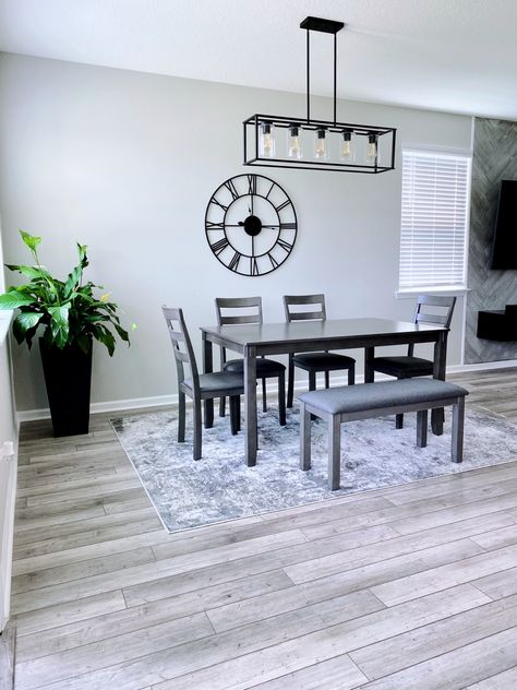 Grey and white hallway