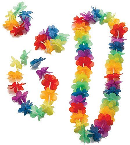 Summer Luau Party, Luau Costume, Flower Lei, Hawaiian Lei, Costumes For Teens, Hawaiian Flower, Hawaiian Culture, Funny Costumes, Clown Costume