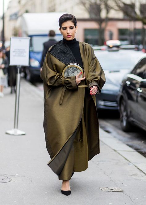 You Have to See This Saudi Arabian Princess's Style | Who What Wear Saudi Arabia Fashion, Arabian Outfit, Arabian Princess, Abaya Fashion Dubai, Mode Abaya, Abaya Designs, Princess Style, Muslimah Fashion, Abayas Fashion