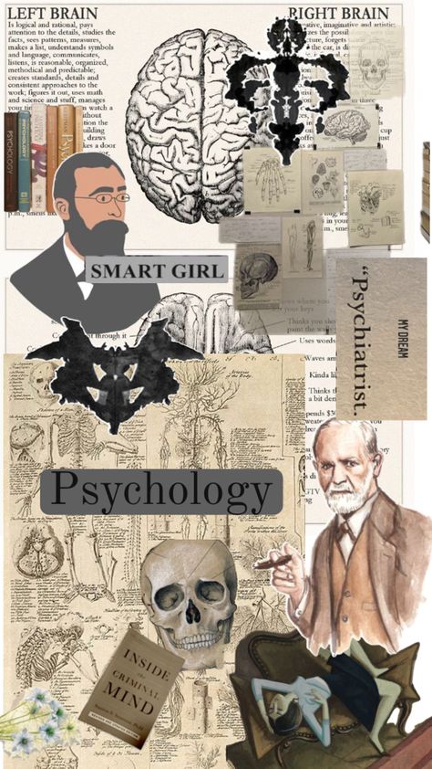 Cover Page For Psychology Project, Psychology Practical File Cover Design, Psychology Cover Page, Psychology Notebook Cover, Psychology Cover Page Ideas, Aesthetic Biology, Study Poster, Study Wallpaper, Psychology Careers