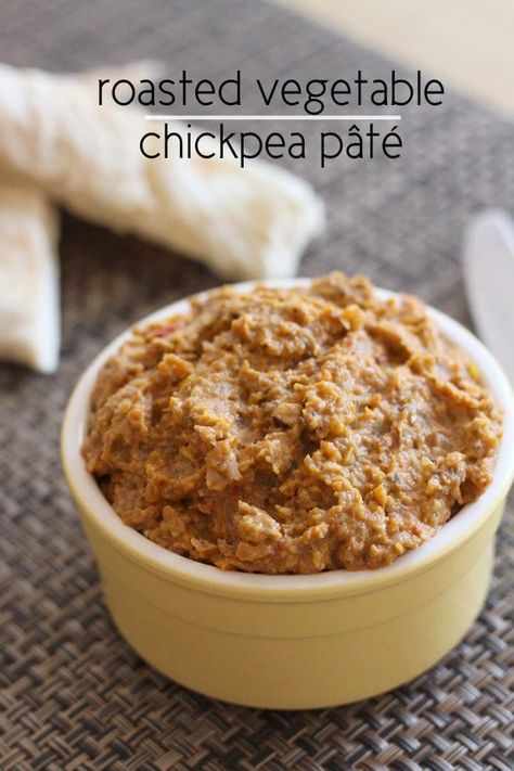 Veggie Pate Recipe, Vegetable Pate Recipe, Vegan Pate Recipes, Veggie Pate, Vegetable Pate, Vegetarian Pate, Chickpea Spread, Vegan Pate, Vegan Spread