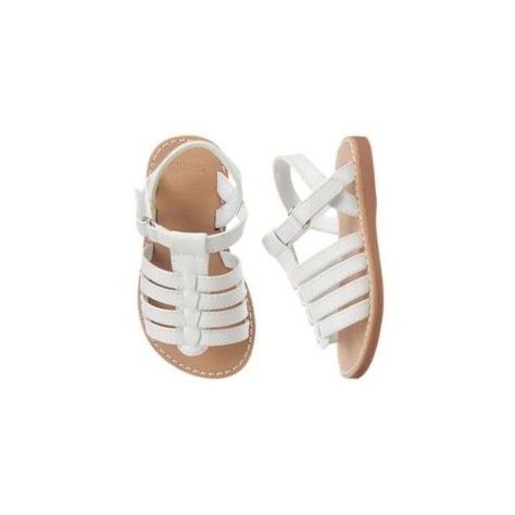 White Strappy Sandals, Child Fashion, Toddler Sandals Girl, Toddler Sandals, Gymboree Girl, Baby Sandals, Ice Cream Parlor