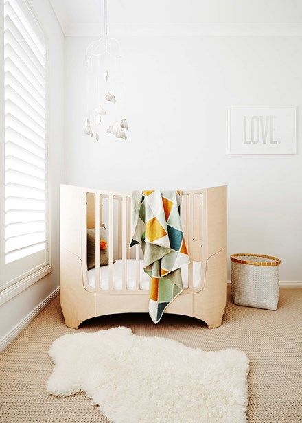 The Leander cot is a classic - it will never date | Home Beautiful Magazine Australia Leander Cot, Nursery Style, Budget Diy, Kids Interior, Nursery Inspiration, Nursery Design, Nursery Neutral, Baby Room Decor, Interior Design Tips