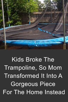 Old Trampoline, Backyard Trampoline, Knitting Hacks, Tiled Shower, Inspire Me Home Decor, Tub Shower, Organic Forms, Tile Designs, Trampolines