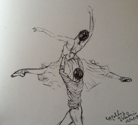 Art Sketches Ballet, Love Sketches Aesthetic, Ballet Sketch Poses, Ballet Aesthetic Drawing, Dancing Drawing Poses, Ballet Art Sketch, Pencil Art Drawings Sketches Simple, Ballet Poses Drawing, Birthday Sketch Art