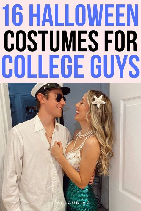 Male Halloween Costumes 2023, College Mens Halloween Costumes, Best Guy Halloween Costumes, Holloween Costume Male, Cute Halloween Costumes For Men, Men Halloween Costumes 2022, Costumes For Guys Halloween, Guys Group Halloween Costumes, Diy Guys Halloween Costumes