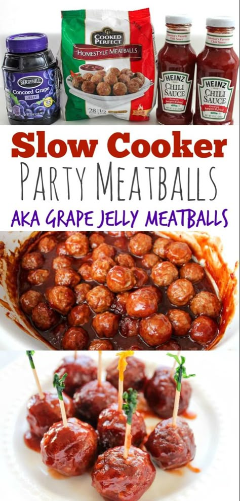 Buffalo Appetizer, Party Meatballs Grape Jelly, Cheap Potluck, Appetizer Rolls, Gathering Appetizers, Party Food Meatballs, Jelly Meatball Recipe, Cheap Appetizers, Grape Jelly Meatballs Recipe