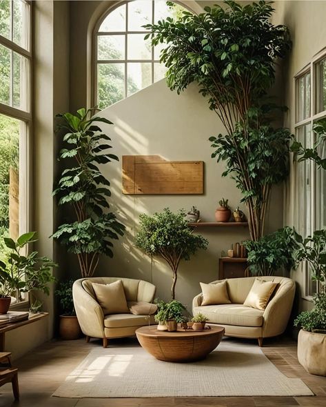 Plant Interiors, Contemporary Victorian, Plant Decoration, Visual Style, Texas House, Home Garden Design, Lounge Decor, Room With Plants, Indoor Outdoor Living