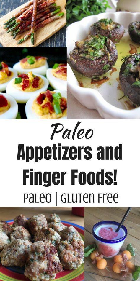 Paleo Appetizers and Finger Foods for Parties! • Oh Snap! Let's Eat! Paleo Party Appetizers, Paleo Finger Foods, Talegate Food, Paleo Thanksgiving Appetizers, Paleo Party Food, Health Appetizers, Paleo Appetizer Recipes, Finger Foods For Parties, Foods For Parties