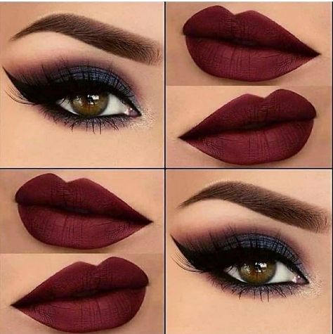 Machiaj Smokey Eyes, Mat Makeup, Maquillage Yeux Cut Crease, Make Up Designs, Makeup Images, Applying Eye Makeup, Smink Inspiration, Eye Makeup Steps, Pinterest Makeup