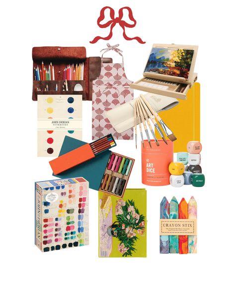 Holiday Gifts: For The Creative Mind - Julia Berolzheimer Check more at https://headlinesn.com/holiday-gifts-for-the-creative-mind-julia-berolzheimer/ Gift For An Artist, Gifts For Graphic Designers, Artsy Christmas Gifts, Gifts For Artsy Friends, Gift Of Time Ideas, Art Supplies Aesthetic, Presents For Parents, Artist Gift Ideas, Presents For Artists