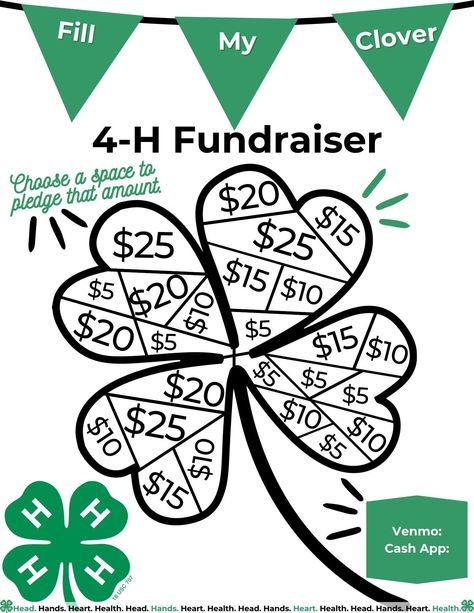 4-h Pledge, 4h Fundraiser Ideas, 4-h Gifts, Things To Sell For Fundraising, 4h Fundraising Ideas, 4h Cloverbud Activities, Cloverbuds 4-h Activities, 4h Pledge, 4 H Poster Ideas