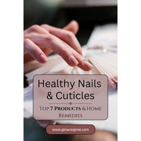 Healthy Nails and Cuticles - Read the article, and you will never regret on these 7 products and some inexpensive ways shared to get beautiful nails. Nail Bed Damage, Attractive Nails, Healthy Cuticles, Nail Salon Supplies, Nail Buffers, Antifungal Cream, Nail Serum, Nail Infection, Weak Nails