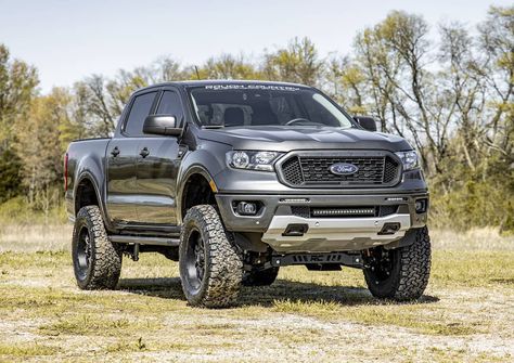 Mid-sized Masterpiece  Check out the new Rough Country 6inch lift and 20inch LED bumper kit for 2019-2020 Ford Ranger! Custom Ford Ranger, 2020 Ford Ranger, Ranger Wildtrak, 2019 Ford Ranger, Ranger 4x4, Ranger Truck, Ford Ranger Truck, Truck Stuff, Aftermarket Wheels