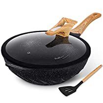 Check this out at Amazon Best Wok, Carbon Steel Wok, Wok Pan, Casting Aluminum, Wooden Spatula, Woks, Cookware Sets, Cast Aluminum, Frying Pan