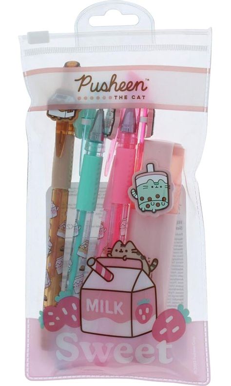 School Supplies Target, Pusheen Stuff, Pen Highlighter, Pusheen The Cat, Pusheen Cute, Ivory Candles, Drawing Books, Hugs And Cuddles, Office Stationary