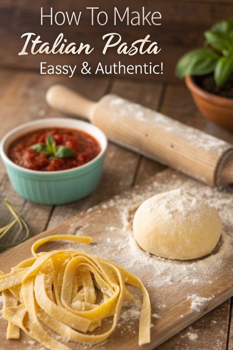 Ever wondered how to make Italian pasta the traditional way? This guide takes you step-by-step through an easy Fresh Pasta Dough Recipe, so you can enjoy homemade pasta just like in Italy! Learn the secrets of an authentic Homemade Pasta Dough Recipe, perfect for crafting Homemade Fettucini Noodles Recipes and more. Whether you're looking for classic Italian Pasta Recipes or want to explore new Italian Dinner Recipes, this guide has you covered. Bring the taste of Italy to your kitchen with the best Homemade Pasta Dough techniques and savor the richness of Italian Recipes Authentic! 🍝🇮🇹✨ Fresh Pasta Dough Recipe, Homemade Pasta Dough Recipe, Fresh Pasta Dough, Homemade Pasta Dough, Pasta Dough Recipes, Recipes Authentic, Italian Dinner Recipes, Noodles Recipes, One Pot Pasta Recipes