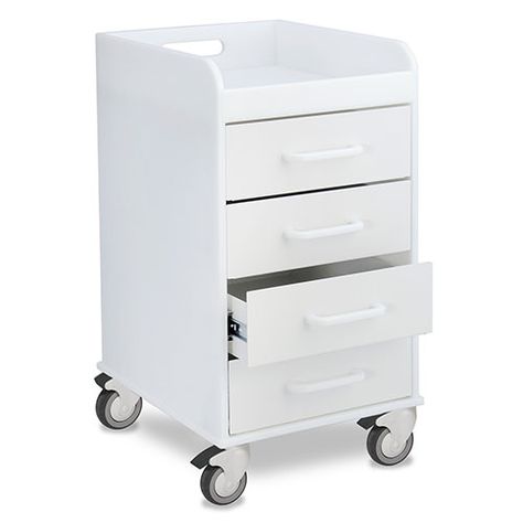 Medical Equipment Storage, Hospital Design Architecture, Medical Cart, Small Office Design Interior, Medical Furniture, Dental Office Design Interiors, Medication Storage, Storage Decor, Clinic Interior Design