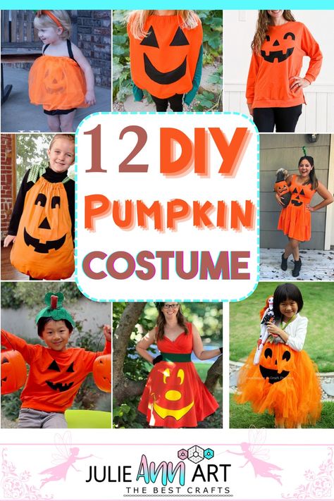 Pumpkin Costume Headband, Pumpkin Spice Costume Diy, Pumpkin Patch Costume Family, Diy Jackolantern Costume, Diy Infant Pumpkin Costume, No Sew Pumpkin Costume, Pumpkin Costume Family, Diy Jack O Lantern Costume, Toddler Pumpkin Costume Diy