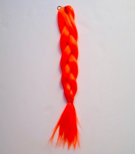 Brades Hair, Neon Orange Hair, Braiding Hair Colors, Kanekalon Braiding Hair, Blonde Streaks, Hair Supplies, Hair Braid, African Braids, Braiding Hair