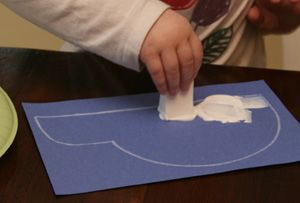 igloo craft stamping The Three Snow Bears Igloo Template, Igloo Craft, Snow Bears, Winter Animal Crafts, Winter Crafts For Toddlers, Winter Classroom Activities, Jan Brett, Preschool Winter, Toddler Teacher