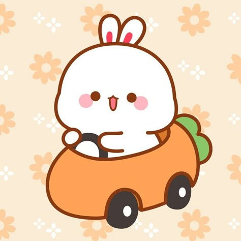 Cute Animated Drawings, Cute Bunny Cartoon Kawaii, Cute Bunny Stickers, Cute Bunny Cartoon, Cute Cartoon Images, Cute Doodles Drawings, Cute Kawaii Drawings, Cute Cartoon Drawings, Kawaii Doodles