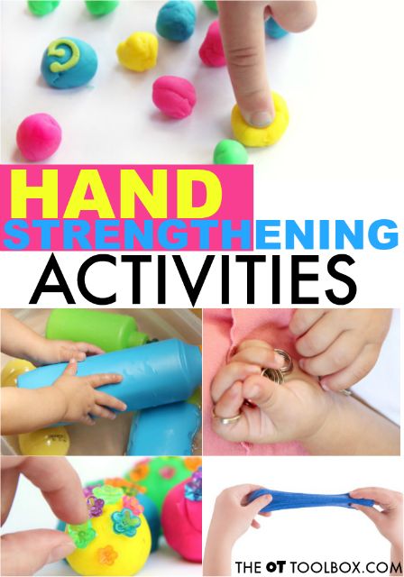 Gross Motor Occupational Therapy, Hand Strengthening Activities, Hand Strengthening Exercises, Pencil Grasp, Finger Gym, Hand Strengthening, Preschool Fine Motor Activities, Finger Exercises, Handwriting Activities