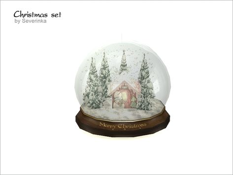 Traditional Christmas decorations - Snow globe  Found in TSR Category 'Sims 4 Clutter' Sims Memes, Sims 4 Cc Eyes, Sims Packs, Sims 4 Clutter, Traditional Christmas Decorations, Sims4 Clothes, Sims 4 Cc Furniture, Sims 4 Build, Sims Community