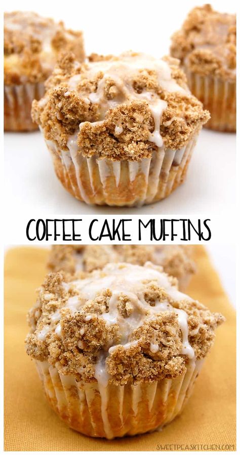 Coffee Cake Muffins Mini Coffee Cake, Cinnamon Coffee Cake Muffins, Coffee Cake Muffin Recipes, Best Muffin Recipe, Classic Coffee Cake, Coffee Cake Recipes Easy, Coffee Cake Muffins, Cinnamon Coffee Cake, Simple Muffin Recipe