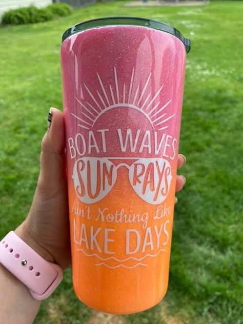 Boating Tumbler Ideas, Boat Tumbler Ideas, Summer Cup Ideas, Can Tumbler Ideas, Lake Tumbler Ideas, Cruise Tumbler Ideas, Camping Tumbler Ideas, Summer Tumbler Cups, Summer Tumbler Ideas