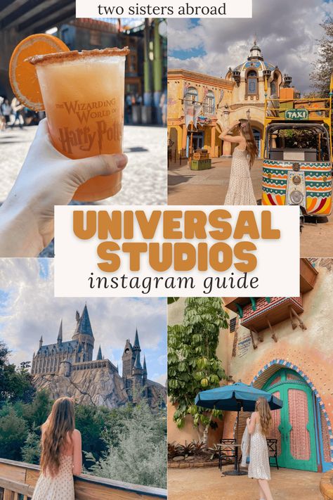 Universal Studio Photo Ideas, Orlando Instagram Spots, Universal Studios Orlando Instagram, Universal Studios Orlando Photography, Universal Studios Photo Ideas, Universal Studios Picture Ideas, Orlando Florida Universal Studios, Orlando Map, Singapore Attractions