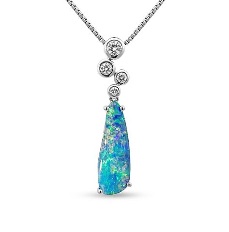 The “Carissa” opal pendant features a magnificent boulder opal hailing from our Winton mines in Australia. A classic design that everyone loves. ⁠ ⁠ This opal pendant is versatile and a must have addition to your jewellery collection. Designed by Renata Bernard. This pendant is a limited edition of one.⁠ ⁠ Make this piece a cherished part of your jewellery collection. Link in bio to shop. ⁠ ⁠ #OpalMinded #OpalJewellery #AustralianOpals #NewCollection #HandcraftedJewelry #OpalMagic #BespokeJew... Gold Opal Jewelry, Australian Opal Pendant, Australian Opal Ring, Boulder Opal Pendant, Opal Pendant Necklace, Australian Boulder Opal, Ethical Jewelry, Opal Bracelet, Opal Earrings