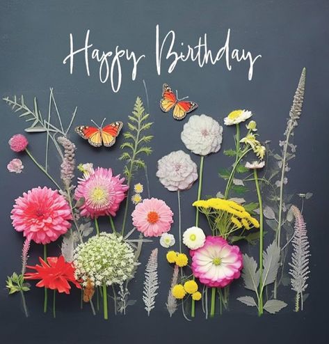 Happy Birthday Boho Wishes, Happy Birthday Whimsical, Happy Bday Message, Happy Birthday Fairy, Happy Birthday Illustration, Birthday Fairy, Happy Birthday Grandma, Birthday Wishes Flowers, Birthday Greetings Friend