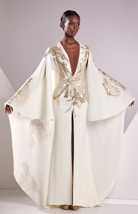 Imgur: The magic of the Internet Bubu Gown Styles, Cocktail Dress Classy, Shift Dress Casual, Kaftan Designs, Elegant Outfit Classy, Afrikaanse Mode, Moroccan Fashion, African Fashion Traditional, Fashion Design Collection