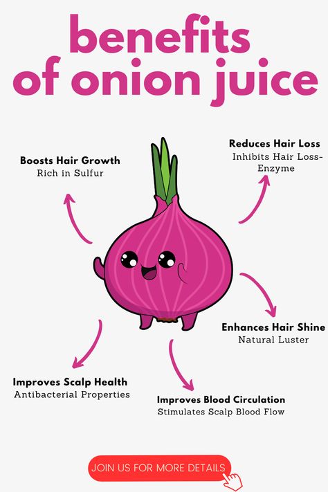 This natural remedy helps inhibit hair loss and combat alopecia, potentially increasing hair growth by over 73% in just four weeks! Mix onion juice with water (1:1 ratio), apply to your scalp, and leave for 15 minutes before rinsing. To counteract the smell, add a few drops of essential oils like lavender or peppermint to your rinse water.  Give it a try! #HairGrowth #OnionJuice  #AlopeciaTreatment  #HealthyHair #EssentialOils #HairLossSolutions #DIYHairCare #HairWellness #OnionJuiceBenefits Onion Water For Hair, Onion Water For Hair Growth, Onion Water, Banana Hair Mask, Onion Juice, Boost Hair Growth, Diy Hair Mask, Diy Hair Care, Scalp Health