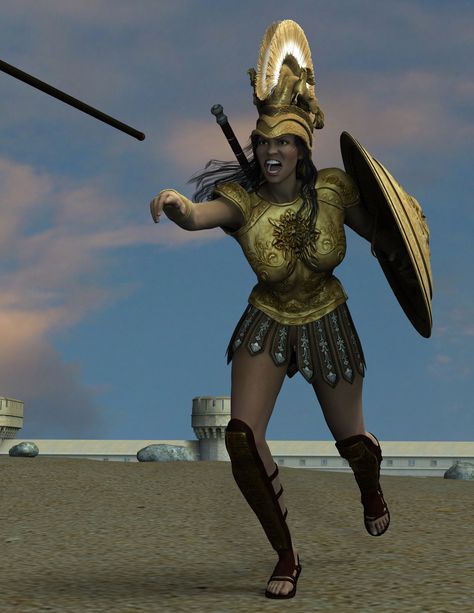 Queen Penthesilea at Troy - Throwing Spear by joseph-bk Throwing Spear, Samurai Gear, Wonder Woman, Deviantart, Queen, Fictional Characters