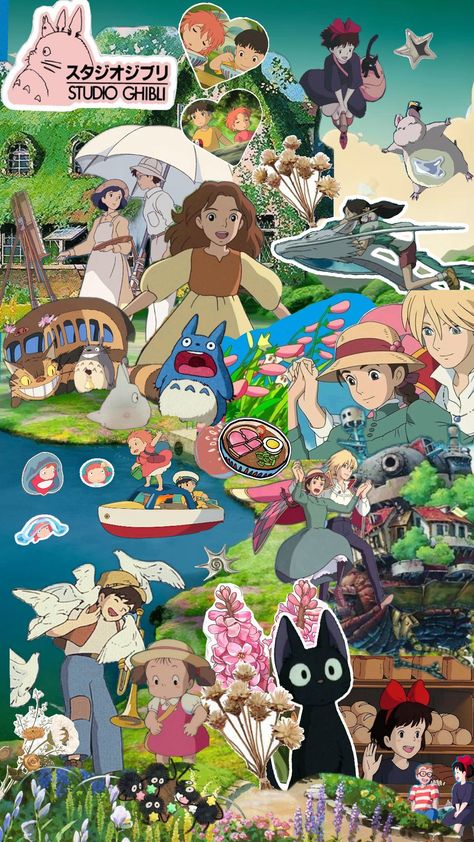 studio ghibli #ghibli #studioghibli #ghibliaesthetic #ghibli Studio Ghibli Background, Studio Ghibli Characters, Picture Prompts, Ghibli Artwork, Cute Tumblr Wallpaper, Studio Ghibli Art, Paper Dolls Printable, Ghibli Art, Ghibli Movies