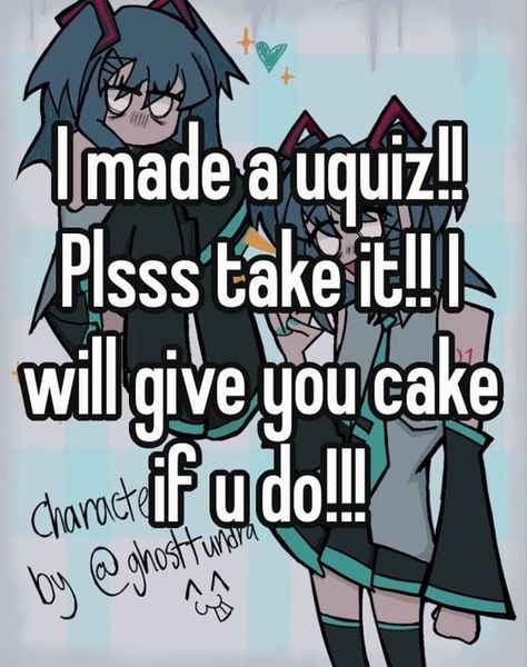 Pls take it, i wont force u tho :) #whisper #uquiz #laceygames #idkman #hatsune_miku Evil Hatsune Miku, Pjsk Quiz, Vocaloid Wallpaper Iphone, Miku Funny, Hatsune Miku Pjsk, Hatsune Miku Wallpapers, Hatsune Miku Songs, Hatsune Miku Wallpaper, Vocaloid Whisper