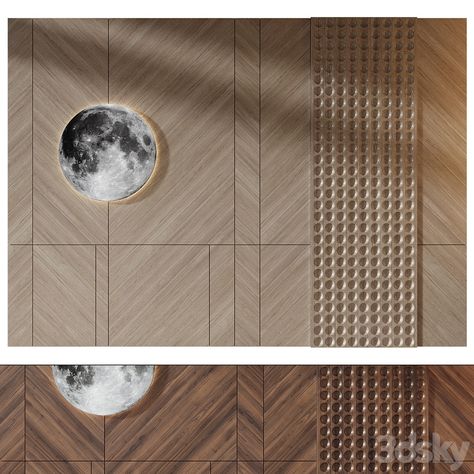 Panel 091 - Other decorative objects - 3D model Wood And Stone Accent Wall, Laminate Groove Pattern, Veneer Groove Pattern, Groove Pattern On Wall, Laminate Wall Panels, Groove Pattern, Mdf Wall Panels, Faux Stone Walls, Laminate Wall