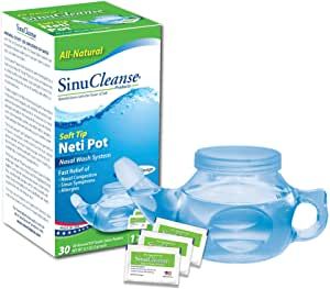 Sinus Infection Relief, Sinus Pressure Relief, Sinus Congestion Relief, Nasal Wash, Saline Nasal Spray, Stuffy Nose Remedy, Neti Pot, Congestion Relief, Sinus Pressure