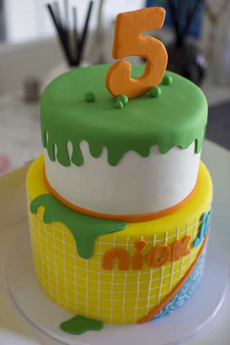 Nick Jr Birthday Party Ideas, Nickelodeon Birthday Party Ideas, Nick Jr Birthday, Nickelodeon Party, Gracie Birthday, Jay Birthday, 30th Birthday Bash, Slime Birthday, 8 Birthday