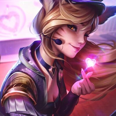 ArtStation - Terence CANTAL Popstar Ahri, League Of Legends Ahri, The Team, League Of Legends, Paint, Skin