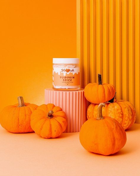 Colourful fun cute stills content creation for Glaze-ish cosmetics. Styled beauty product stills photography by HIYA MARIANNE. Cute Skincare, Stills Photography, Homemade Pumpkin Pie, Halloween Photography, Vanilla Buttercream Frosting, Cosmetics Photography, Still Photography, Skincare Brand, Halloween Inspo