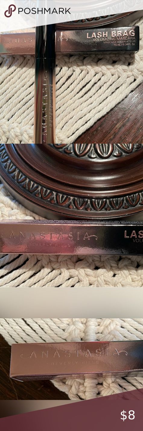 ANASTASIA LASH BRAG Mascara New in Box Lashes, Fashion Tips, Clothes Design